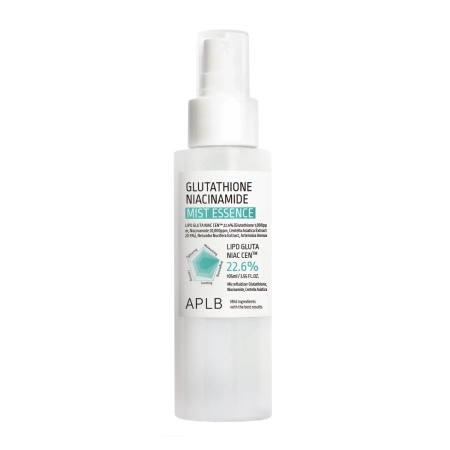 APLB - Glutathione Niacinamide Mist Essence - Világosító Arcesszencia Spray Formában - 105ml
