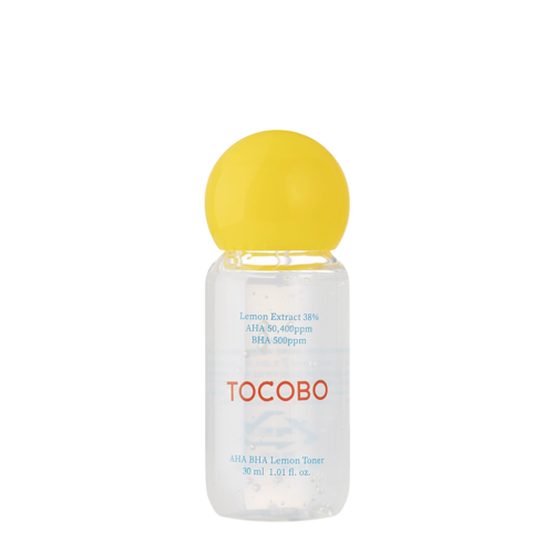 Tocobo - AHA BHA Lemon Toner - Citromos Tonik AHA- és BHA-savakkal - 30ml