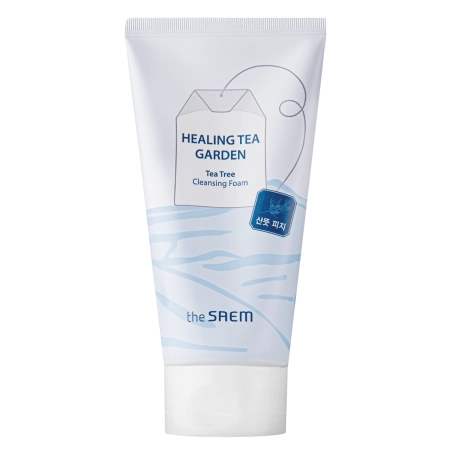 The Saem - Healing Tea Garden Tea Tree Cleansing Foam - Arctisztító hab - 150ml