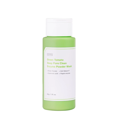 Sungboon Editor - Green Tomato Deep Pore Clean Enzyme Enzyme Powder Wash - Mélytisztító Enzimes Púder - 50g
