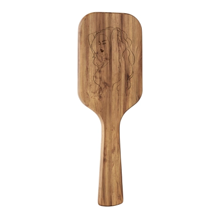Anwen - Hairbrush - Fa Hajkefe Lila Fogakkal
