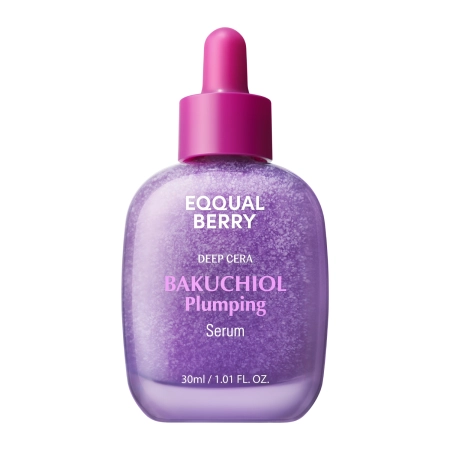 EQQUALBERRY - Bakuchiol Plumping Serum - Feszesítő és Hidratáló Szérum Bakuchiollal - 30ml