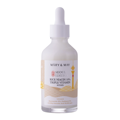 Mary&May - Rice Niacin 10% Triple Vitamin Serum - Háromszoros Vitamin Szérum - 80ml