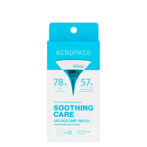 AcroPass - Soothing Care Microcone Patch - Bőrnyugtató Mikro-tűs Tapaszok - 12db