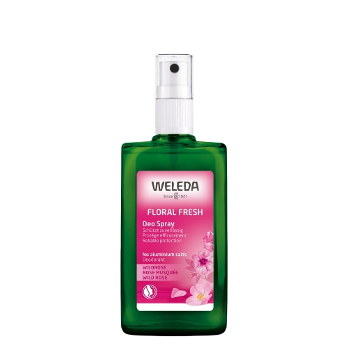 WELEDA - Floral Fresh Deo Spray - Vadrózsás Dezodor Spray - 100ml