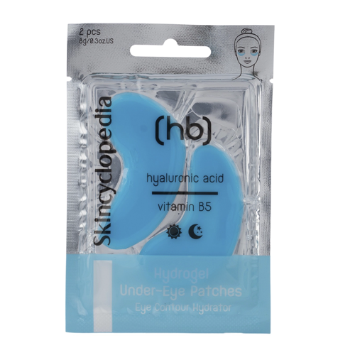 Skincyclopedia - Hidrogél Szemtapaszok Hialuronsavval, B5-vitaminnal, Niacinamiddal, Ceramidokkal és Kollagénnel - 2db.
