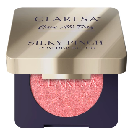 Claresa - Care All Day Silky Pinch Powder Blush - Laza Arcpirosító - Lumi Peach 03 - 2 g