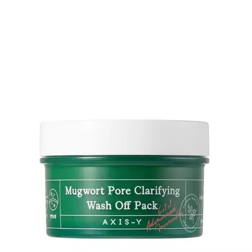 Axis-y - Mugwort Pore Clarifying Wash Off Pack - Arctisztító Maszk Ürömkivonattal - 100ml