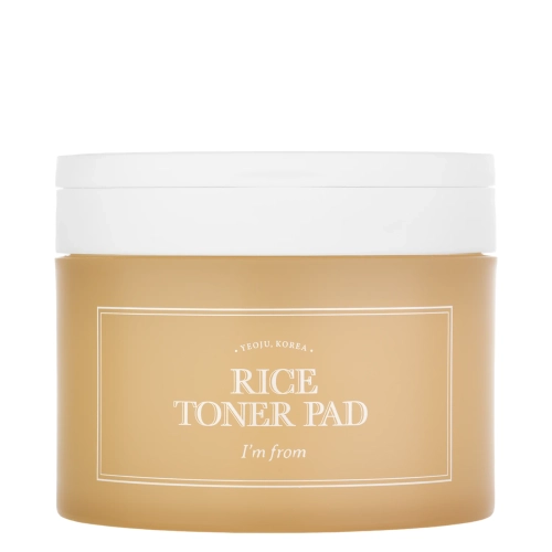 I'm From - Rice Toner Pad - Hidratáló és Világosító Arckorongok - 60db