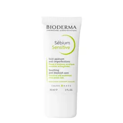 Bioderma - Sebium Sensitive - Nyugtató Krém Aknés Bőrre - 30ml