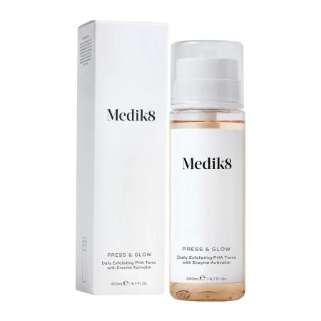 Medik8 - Press&Glow - Tonik PHA Savval és Hámlasztó Enzimek Aktivátorával - 200ml
