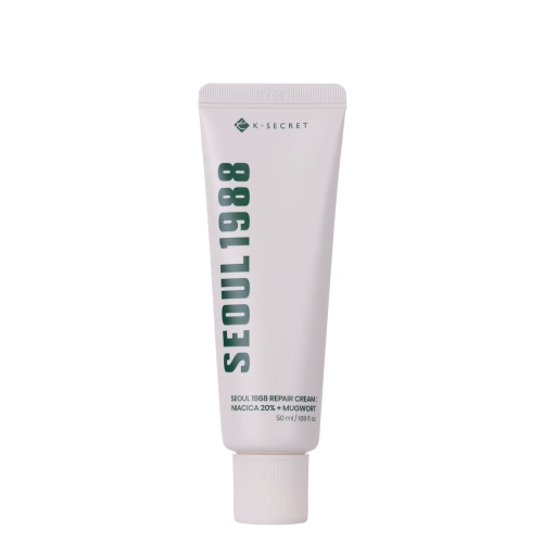 K-SECRET - SEOUL 1988 Repair Cream: Niacica 20% + Mugwort - Regeneráló Arckrém - 50ml