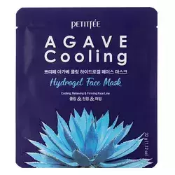 Petitfee - Agave Cooling Hydrogel Face Mask - Hűsítő és Bőrnyugtató Hidrogél Arcmaszk - 32g