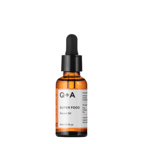 Q+A - Super Food - Facial Oil - Super Food Revitalizáló Arcolaj - 30ml