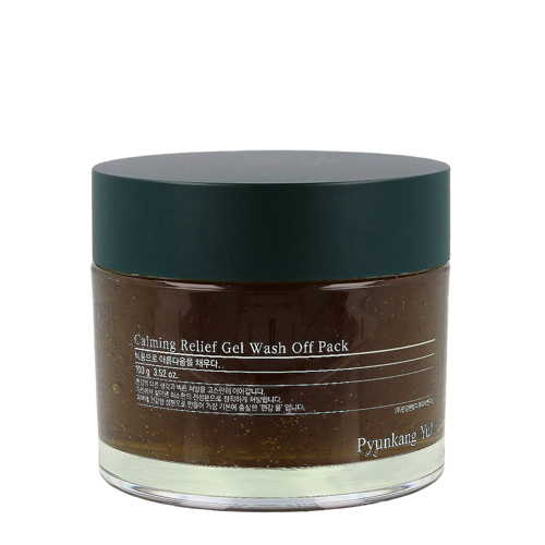 Pyunkang Yul - Calming Relief Gel Wash Off Pack - Bőrnyugtató Géles Arcmaszk - 100g