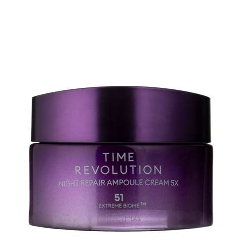 Missha - Time Revolution Night Repair Ampoule Cream 5X - Intenzíven Feszesítő Krém - 50ml