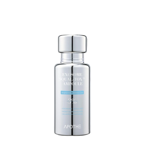 APOTHE - Exosome Squal-Tox 3% Ampoule - Intenzív Hidratáló Szérum Exoszómákkal - 30ml