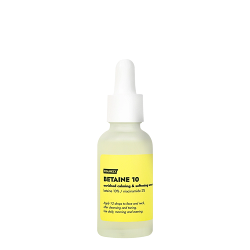 Frankly - Betaine 10% Serum - Hidratáló és Bőrnyugtató Arcszérum - 30ml