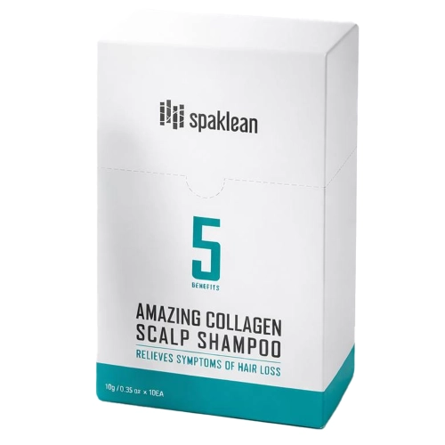 Spaklean - Amazing Collagen Scalp Shampoo - Hajsampon Kollagénnel - 10x10ml