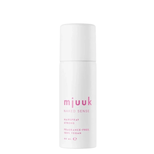 Mjuuk - Naked Sense Fragrance-free Hairspray Strong - Fixáló Hajspray - Illatmentes - 50ml