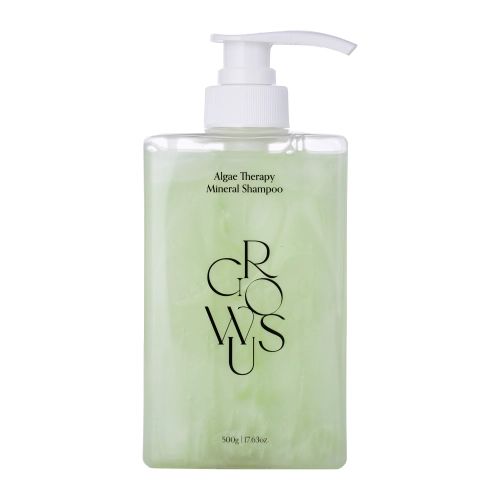 GROWUS - Algae Therapy Mineral Shampoo - Hámlasztó és Bőrnyugtató Hatású Sampon - 500g