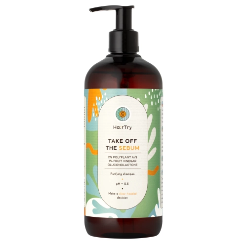 HairTry - Take Off The Sebum - Sampon Zsíros Hajra - 500ml