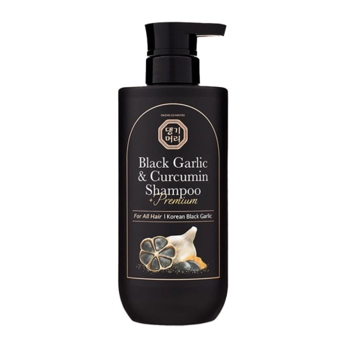 Daeng Gi Meo Ri - Black Garlic And Curcumin Shampoo - Sampon Hajhullás Ellen - 500ml 