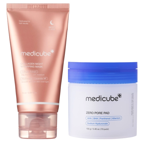 Medicube - Smoothing Night Duo Szett - 155 ml + 75 ml