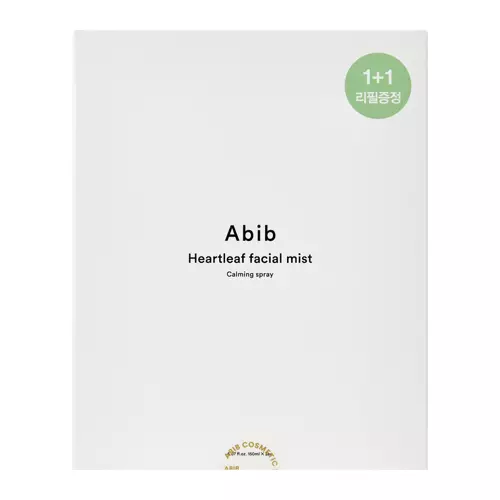 Abib - Heartleaf Facial Mist Calming Spray - Hidratáló Arcpermet - 150ml + Utántöltés150ml 