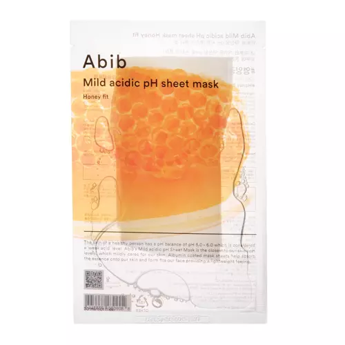 Abib - Mild Acidic pH Sheet Mask Honey Fit - Gyengéd Fátyolmaszk - 30ml