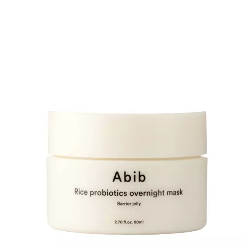 Abib - Rice Probiotics Overnight Mask Barrier Jelly - Éjszakai Maszk Rízs-probiotikummal- 80ml