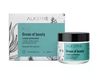 Alkmie - Microbiome - Dream Of Beauty - Calming Sleeping Mask - Nyugtató Éjszakai Krém-Maszk - 15ml