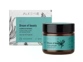 Alkmie - Microbiome - Dream Of Beauty - Calming Sleeping Mask - Nyugtató Éjszakai Krém-Maszk - 60ml