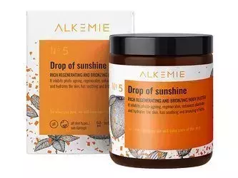 Alkmie - Sun for Everyone - Drop of Sunshine - Rich Regenerating and Bronzing Body Butter - Gazdag Regeneráló és Bronzosító Testvaj - 180ml