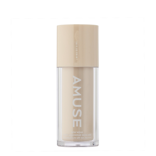 Amuse - Dew Wear Foundation SPF50 PA++++ - Géles Állagú Alapozó - 01 Pure - 35ml