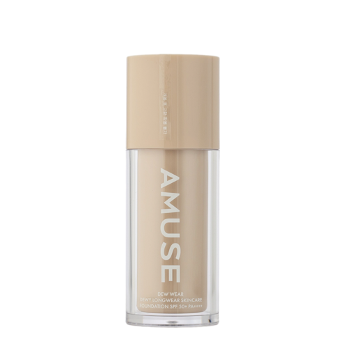 Amuse - Dew Wear Foundation SPF50 PA++++ - Géles Állagú Alapozó - 03 Honey - 35ml