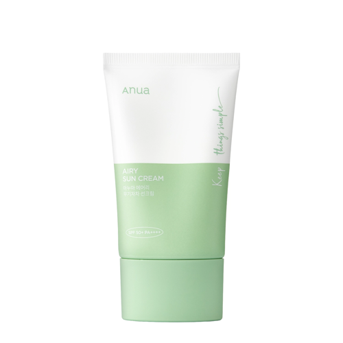 Anua - Airy Sun Cream SPF 50+ PA++++ - Napvédő Krém - 50ml