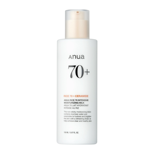 Anua - Rice 70 Intensive Moisturizing Milk - Intenzív Hidratáló Arcápoló Krém - 150ml