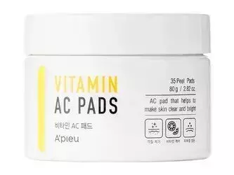 A'pieu - Vitamin AC Pads - Simító Vitaminos Arckorongok - 35szt