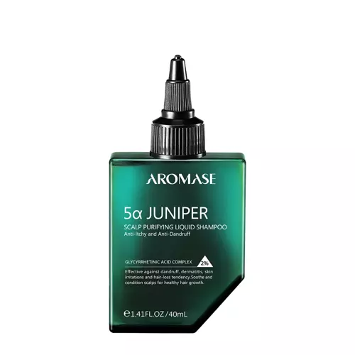 Aromase - 5α Juniper Scalp Purifying Liquid Shampoo - Mélytisztító Sampon - 40ml