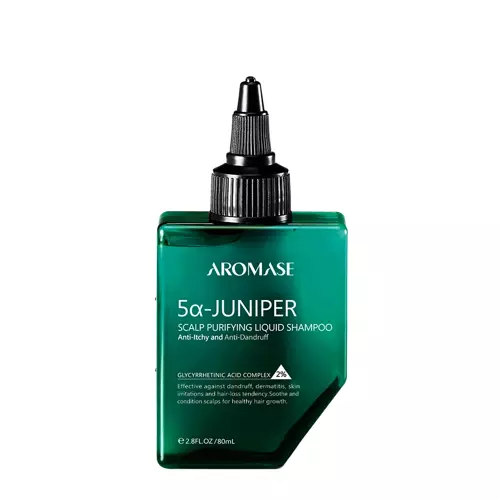 Aromase - 5α Juniper Scalp Purifying Liquid Shampoo - Mélytisztító Sampon - 80ml