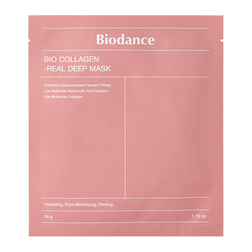 Biodance - Bio-Collagen Real Deep Mask - Feszesítő Arcmaszk Kollagénnel - 1db/34g