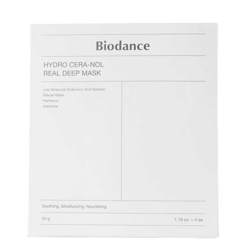 Biodance - Hydro Cera-nol Real Deep Mask Set - Hidratáló Kollagénes Arcmaszk Szett - 4db/34g