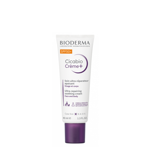 Bioderma - Cicabio Crème+ SPF50+ - Javító Krém Hiperpigmentáció Megelőzésére - 40ml