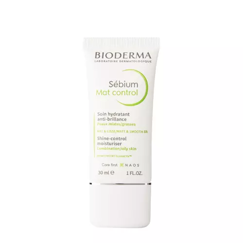 Bioderma - Sebium Mat Control - Mattító és Hidratáló Krém Kombinált és Zsíros Bőrre - 30ml