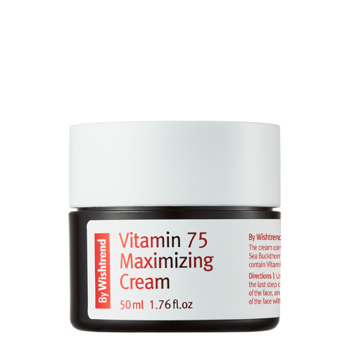 By Wishtrend - Vitamin 75 Maximizing Cream - Fiatalító Arckrém Homoktövis-kivonattal - 50ml