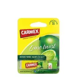 Carmex - Moisturizing Lip Balm - Hidratáló Ajakbalzsam Stift - Lime - 4,25g