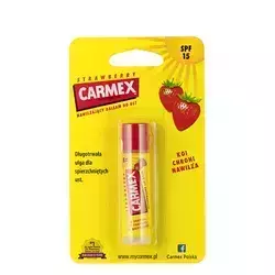 Carmex - Moisturizing Lip Balm - Hidratáló Ajakbalzsam Stift - Strawberry - 4,25g