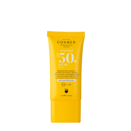 Cosmed - Sun Essential Fluid SPF 50+PA++++ - Napvédő Arc Lotion - 50ml