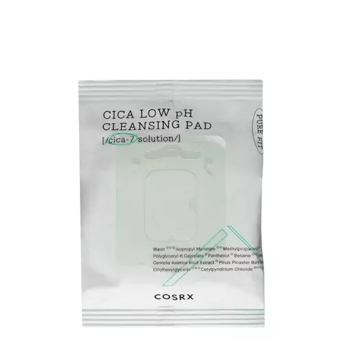 Cosrx - Pure Fit Cica Low pH Cleansing Pad - Arctisztító Korongok - 30db